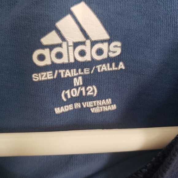 Adidas Blue camo Youth Boys size M - Picture 2 of 3